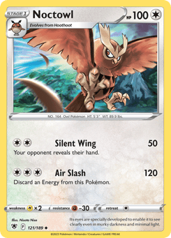 Noctowl Astral Radiance #121
