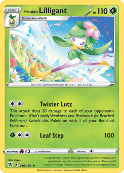 Hisuian Lilligant Astral Radiance #16