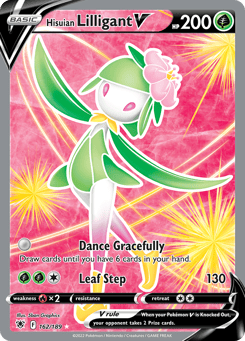 Hisuian Lilligant V Astral Radiance #162