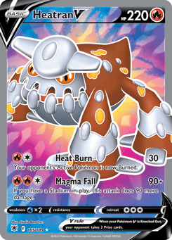 Heatran V Astral Radiance #165