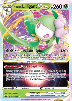 Hisuian Lilligant VSTAR Astral Radiance #18