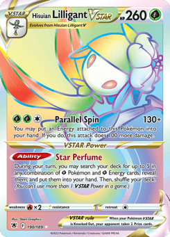 Hisuian Lilligant VSTAR Astral Radiance #190