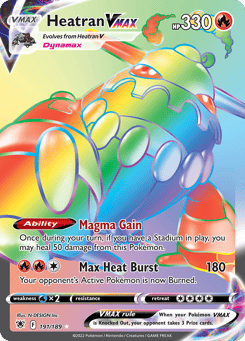 Heatran VMAX Astral Radiance #191