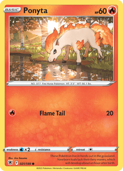 Ponyta Astral Radiance #21