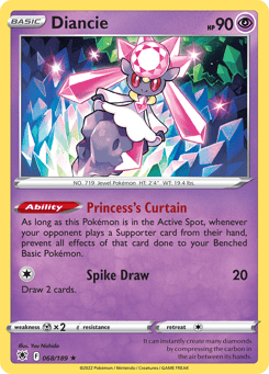Diancie Astral Radiance #68