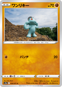 Japanese Machop (ワンリキー)