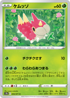 Japanese Wurmple (ケムッソ)