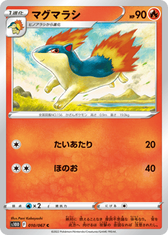 Japanese Quilava (マグマラシ)
