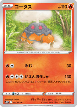 Japanese Torkoal (コータス)