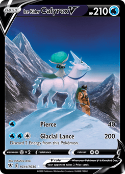 Ice Rider Calyrex V Astral Radiance Trainer Gallery #TG14