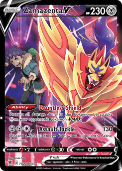 Zamazenta V Astral Radiance Trainer Gallery #TG22
