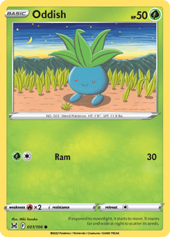 Oddish Lost Origin #1