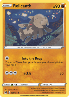Relicanth Lost Origin #101