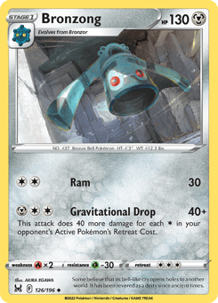 Bronzong Lost Origin #126