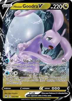 Hisuian Goodra V Lost Origin #135