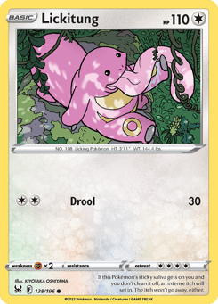 Lickitung Lost Origin #138