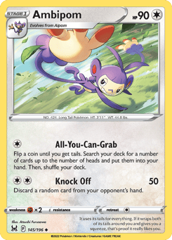 Ambipom Lost Origin #145