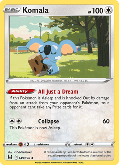 Komala Lost Origin #149