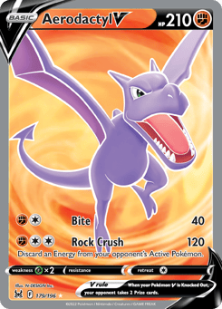 Aerodactyl V Lost Origin #179