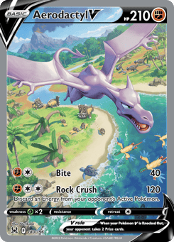 Aerodactyl V Lost Origin #180