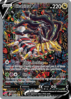 Giratina V Lost Origin #186