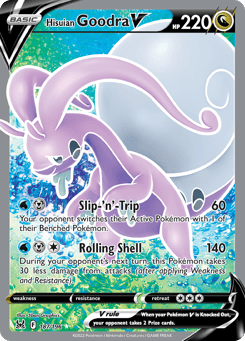 Hisuian Goodra V Lost Origin #187