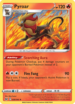 Pyroar Lost Origin #29