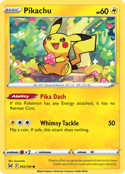 Pikachu Lost Origin #52