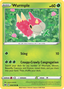 Wurmple Lost Origin #6