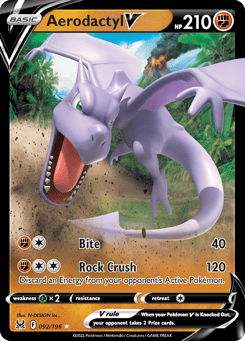 Aerodactyl V Lost Origin #92