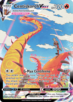 Centiskorch VMAX Lost Origin Trainer Gallery #TG15