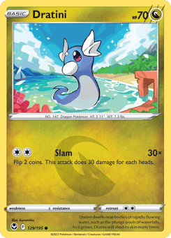 Dratini Silver Tempest #129