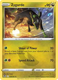 Zygarde Silver Tempest #134