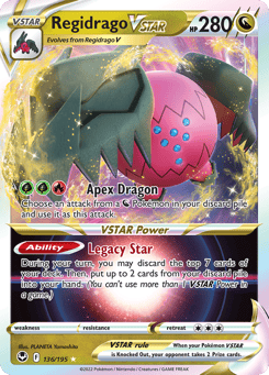 Regidrago VSTAR Silver Tempest #136