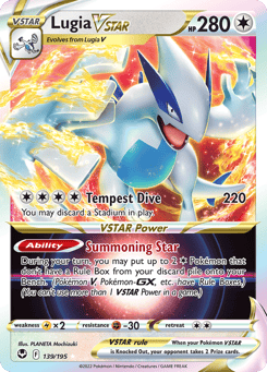 Lugia VSTAR Silver Tempest #139