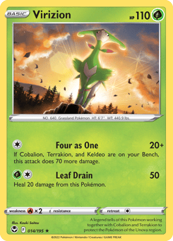Virizion Silver Tempest #14