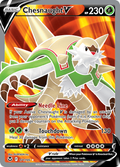 Chesnaught V Silver Tempest #171
