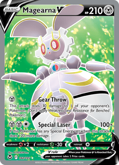Magearna V Silver Tempest #182