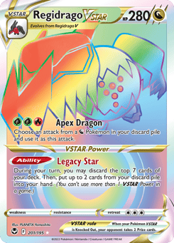 Regidrago VSTAR Silver Tempest #201