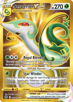 Serperior VSTAR Silver Tempest #210