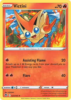 Victini Silver Tempest #23