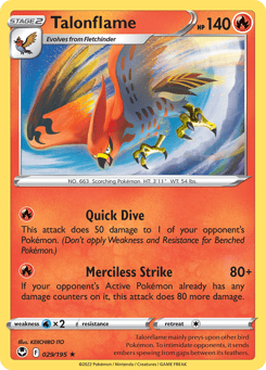 Talonflame Silver Tempest #29