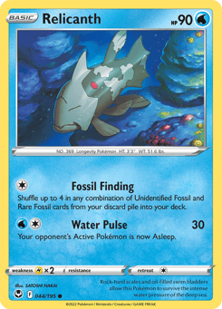 Relicanth Silver Tempest #44