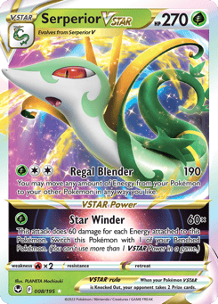 Serperior VSTAR Silver Tempest #8