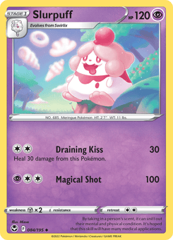 Slurpuff Silver Tempest #84