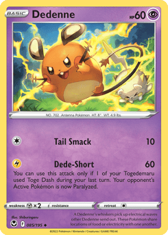Dedenne Silver Tempest #85