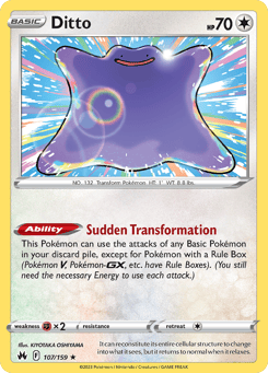 Ditto Crown Zenith #107
