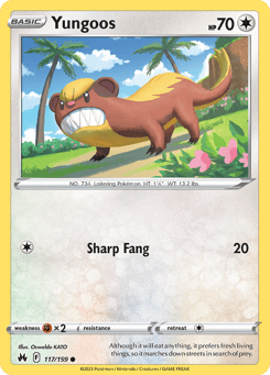 Yungoos Crown Zenith #117