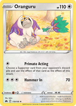 Oranguru Crown Zenith #119
