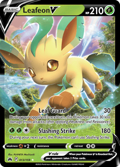 Leafeon V Crown Zenith #13